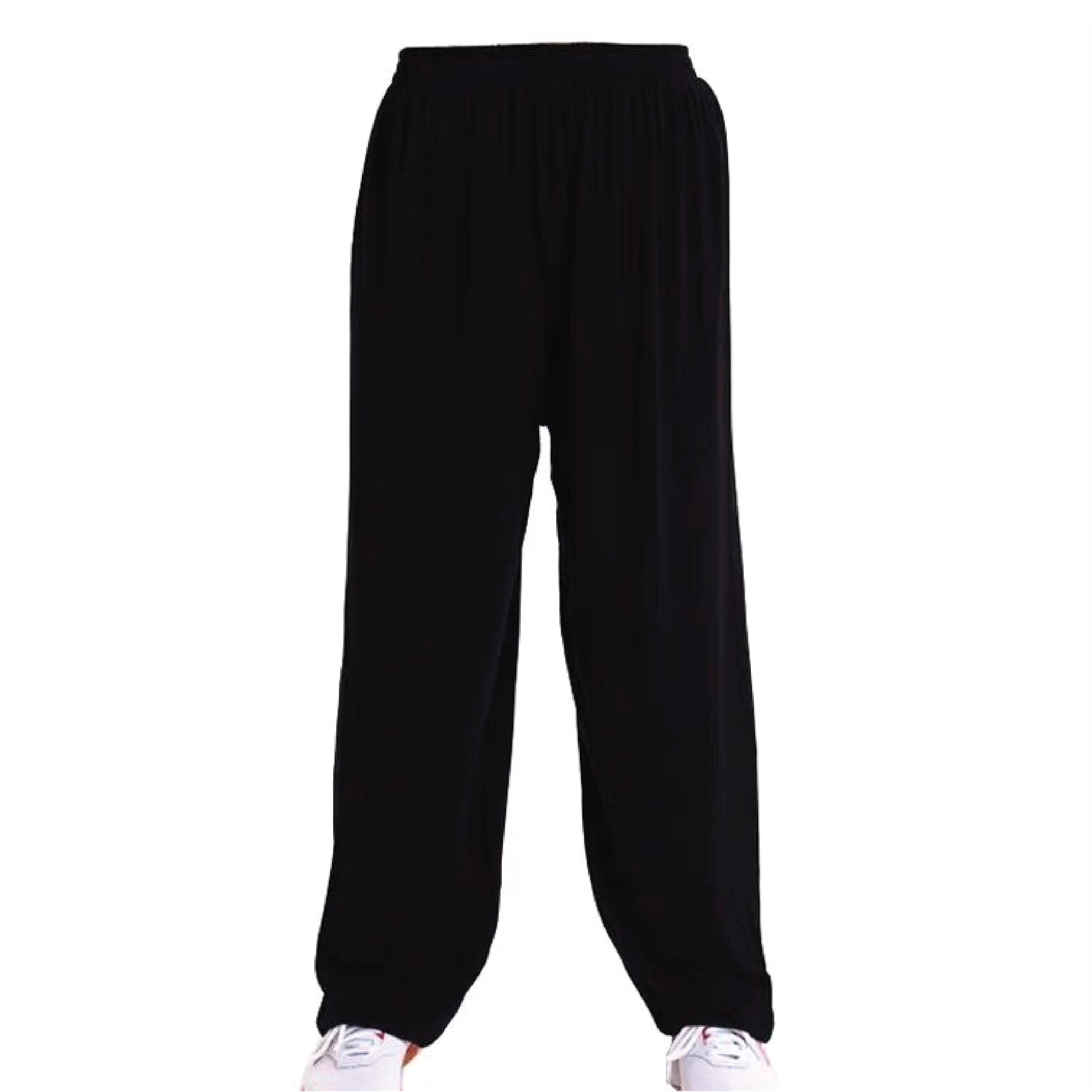 Cotton cloth Tai chi Martial arts Trousers Wingchun Kung Fu Training Pants  Black | eBay